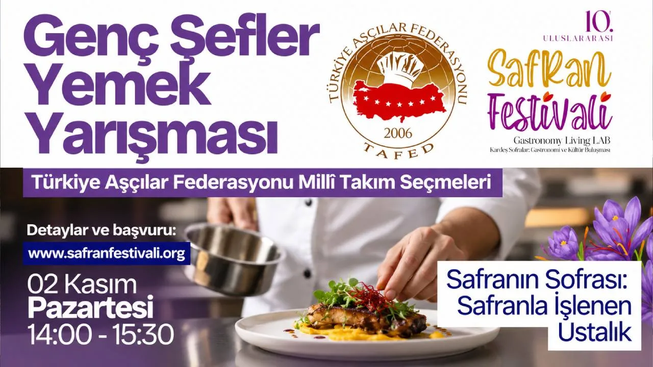 SAFRANBOLU’DA GASTRONOMİ HEYECANI! YARIŞMALARA BAŞVURULAR BAŞLADI