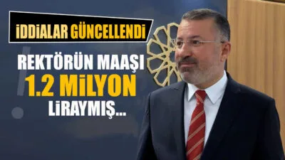 KBÜ Rektörü Prof. Dr. Fatih Kırışık'ın maaşının 1,2 milyon TL'ye