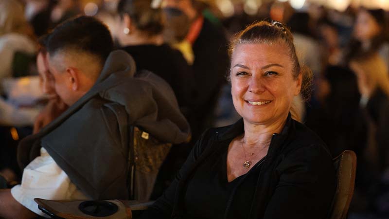 Safranbolu’da Açık Hava Sinema Geceleri sürüyor. Başkan Elif Köse de