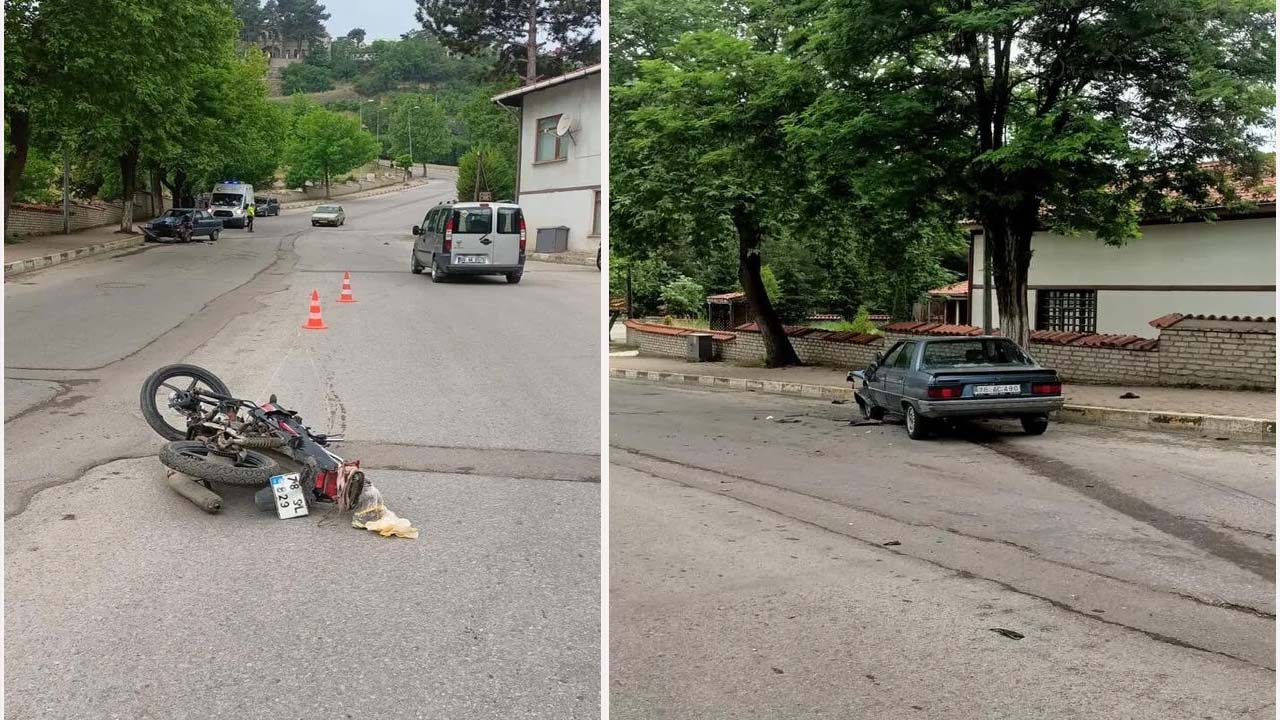 Eski Çarşı Gümüş Köprüsü üzerinde meydana gelen trafik kazasında, Kıranköy