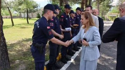 Safranbolu Belediye Başkanı Elif Köse, Kurban Bayramı'nda görev başındaki emniyet,