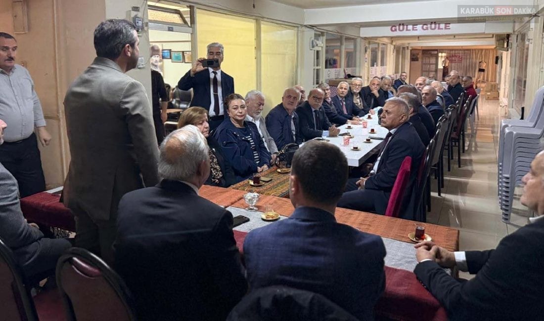 Karabük Belediye Başkanı Özkan Çetinkaya, Kastamonulular Derneği tarafından düzenlenen geleneksel