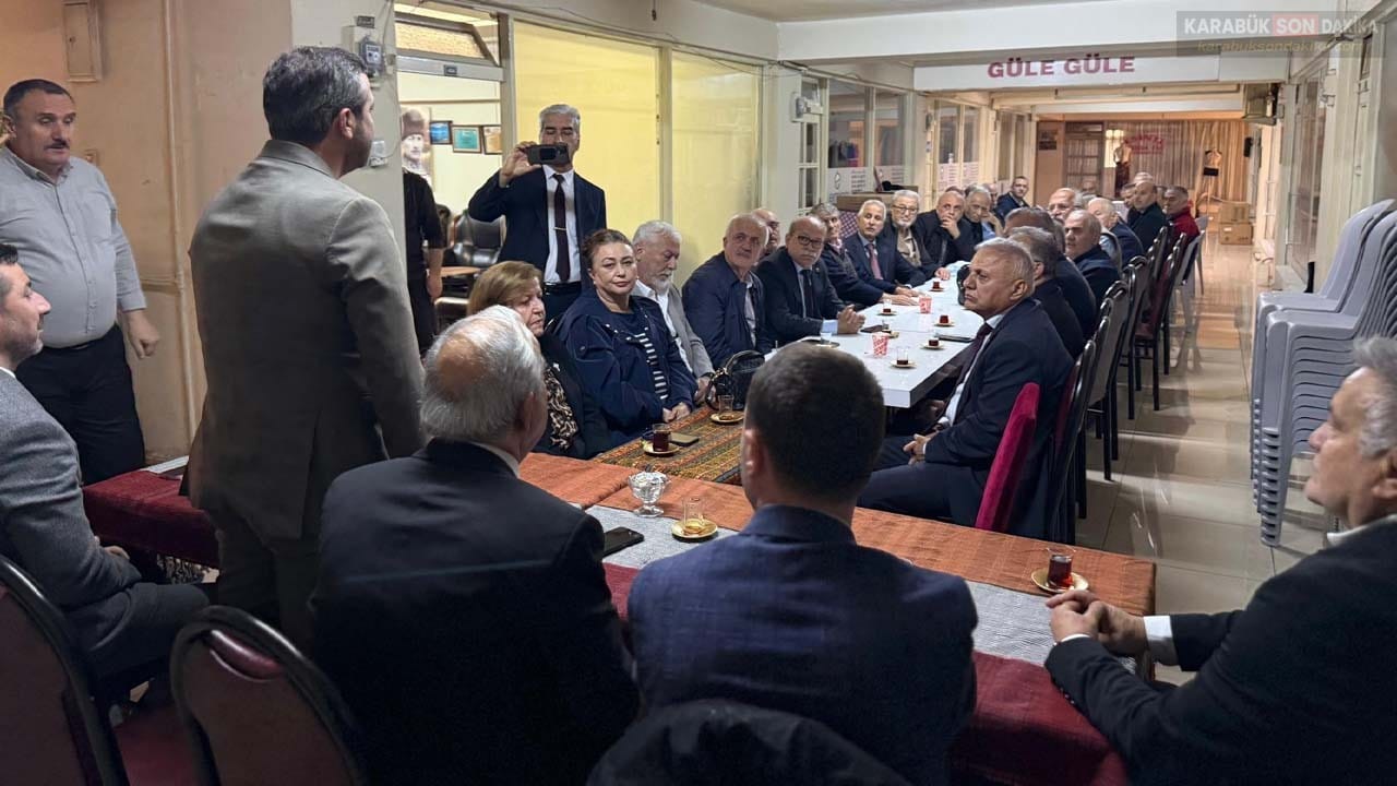 Karabük Belediye Başkanı Özkan Çetinkaya, Kastamonulular Derneği tarafından düzenlenen geleneksel
