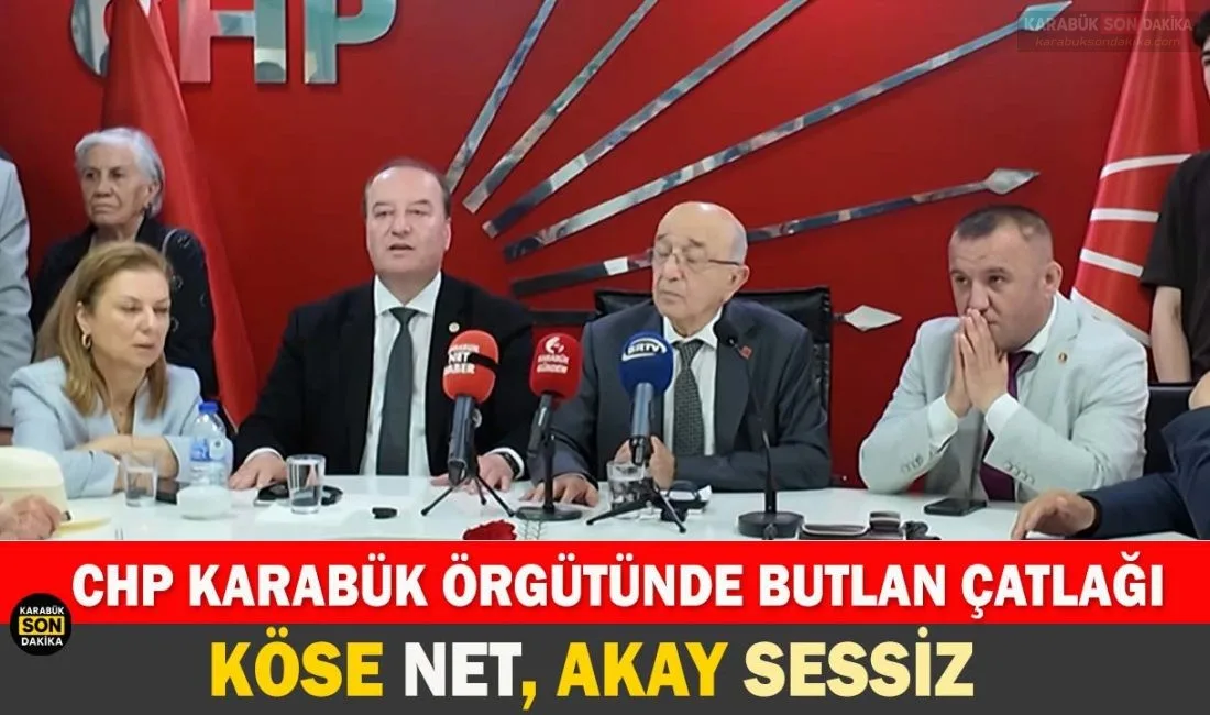 CHP Karabük bayramlaşmasında mutlak butlan çatlağı yaşandı. Elif Köse, Özgür
