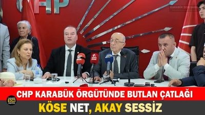 CHP Karabük bayramlaşmasında mutlak butlan çatlağı yaşandı. Elif Köse, Özgür