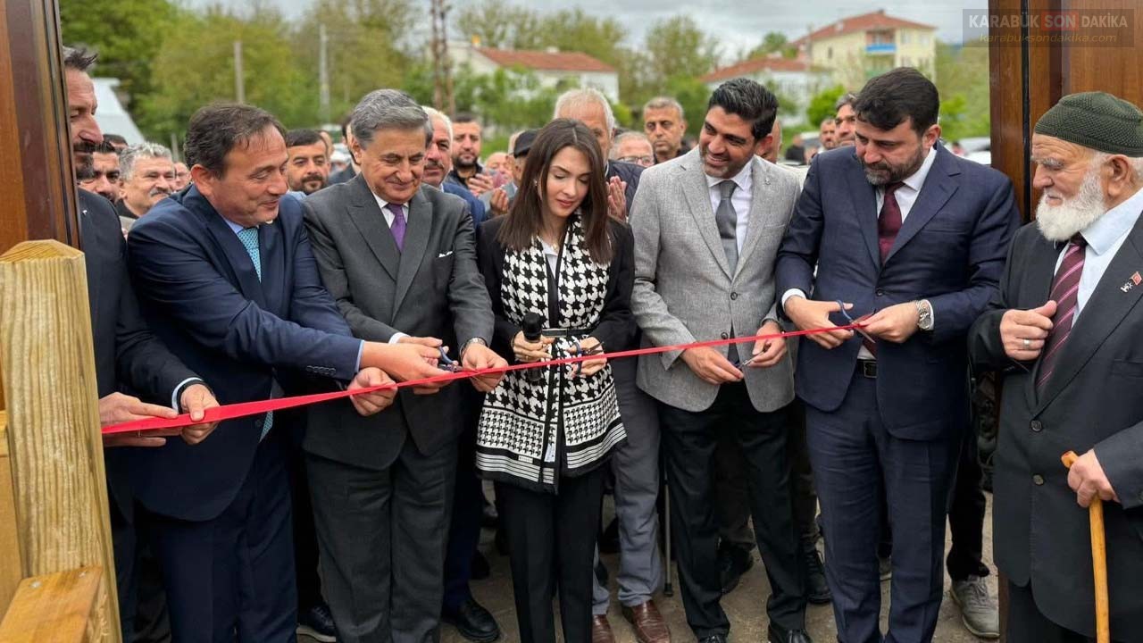 Eskipazar Millet Bahçesi dualarla hizmete açıldı. Karabük Milletvekili Ali Keskinkılıç'ın