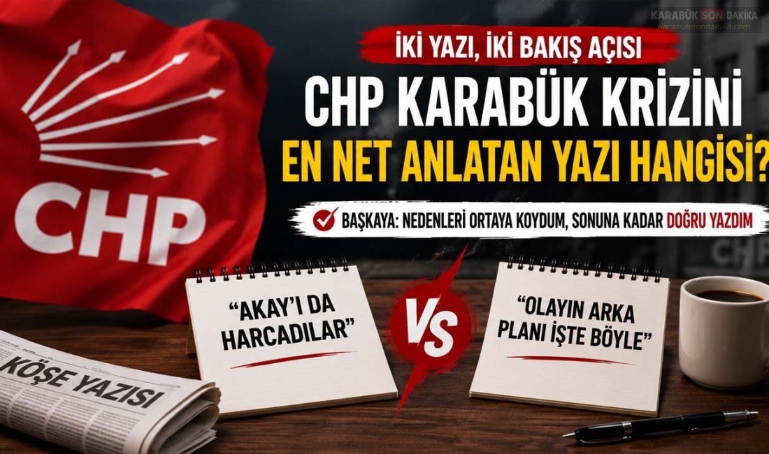 CHP Karabük'teki kurultay krizini yorumlayan gazeteci Ergün Başkaya’nın analizleri ve