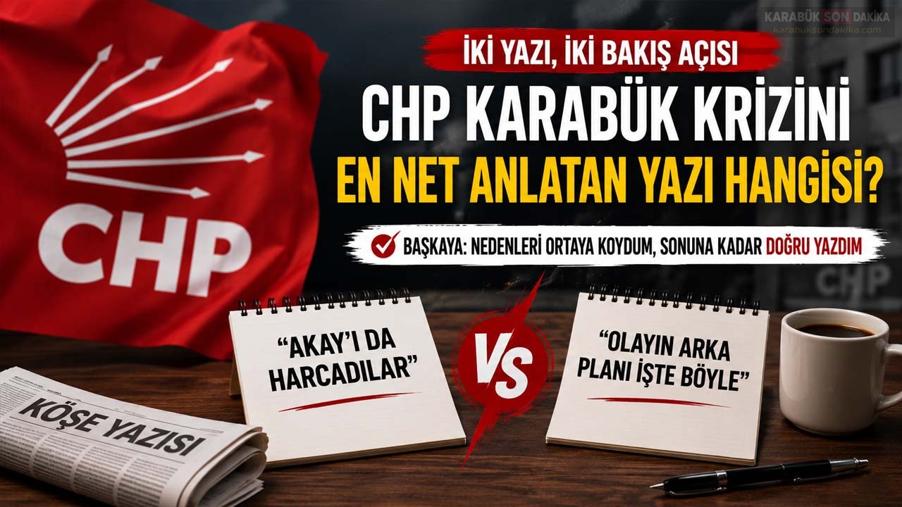 CHP Karabük'teki kurultay krizini yorumlayan gazeteci Ergün Başkaya’nın analizleri ve