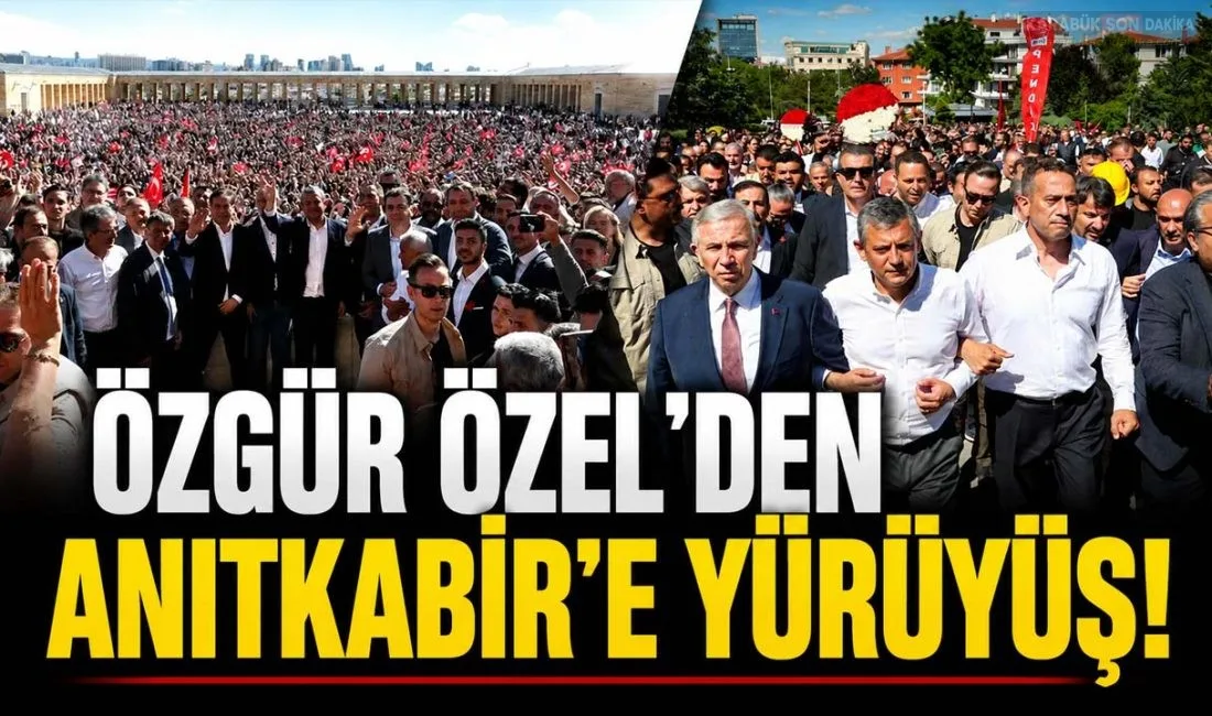 CHP Genel Başkanı Özgür Özel, Ankara Güvenpark’taki bayramlaşma programının ardından