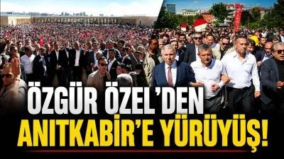 CHP Genel Başkanı Özgür Özel, Ankara Güvenpark’taki bayramlaşma programının ardından