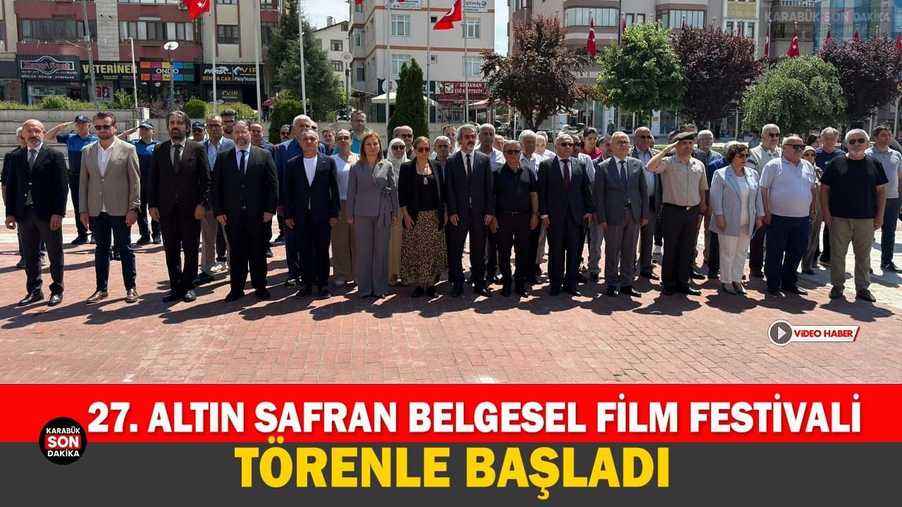 27. ALTIN SAFRAN BELGESEL FİLM FESTİVALİ TÖRENLE BAŞLADI