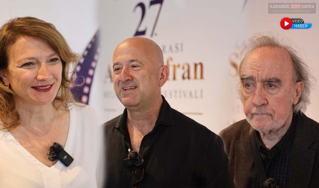 ALTIN SAFRAN’DA YILDIZLAR GEÇİDİ: USTA İSİMLER SAFRANBOLU’DA 27. Uluslararası Altın Safran Belgesel Film Festivali, usta sanatçı Mehmet