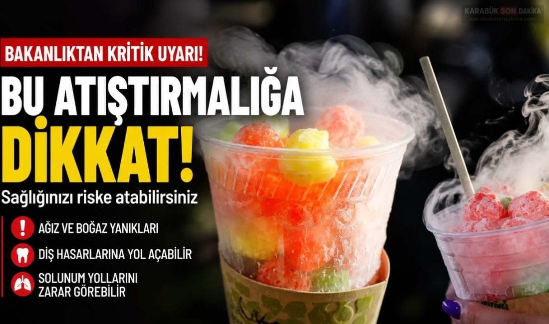 Tarım ve Orman Bakanlığı, sosyal medyada hızla yayılan sıvı azotlu