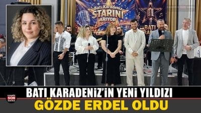 Karabük’te düzenlenen Batı Karadeniz Starını Arıyor yarışmasının finalinde Gözde Erdel