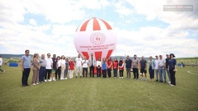 Karabük Gençlik ve Spor İl Müdürlüğü tarafından Eflani'de düzenlenen Gençlik