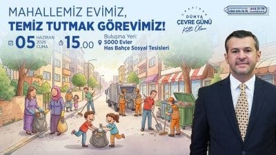 Karabük Belediyesi, 5 Haziran Dünya Çevre Günü kapsamında "Mahallemiz Evimiz,