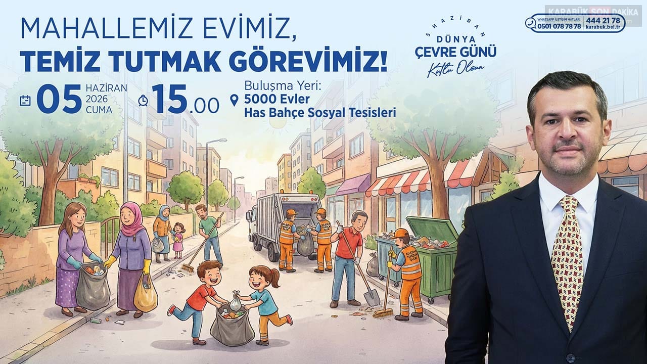 KARABÜK BELEDİYESİ'NDEN DEV TEMİZLİK SEFERBERLİĞİ