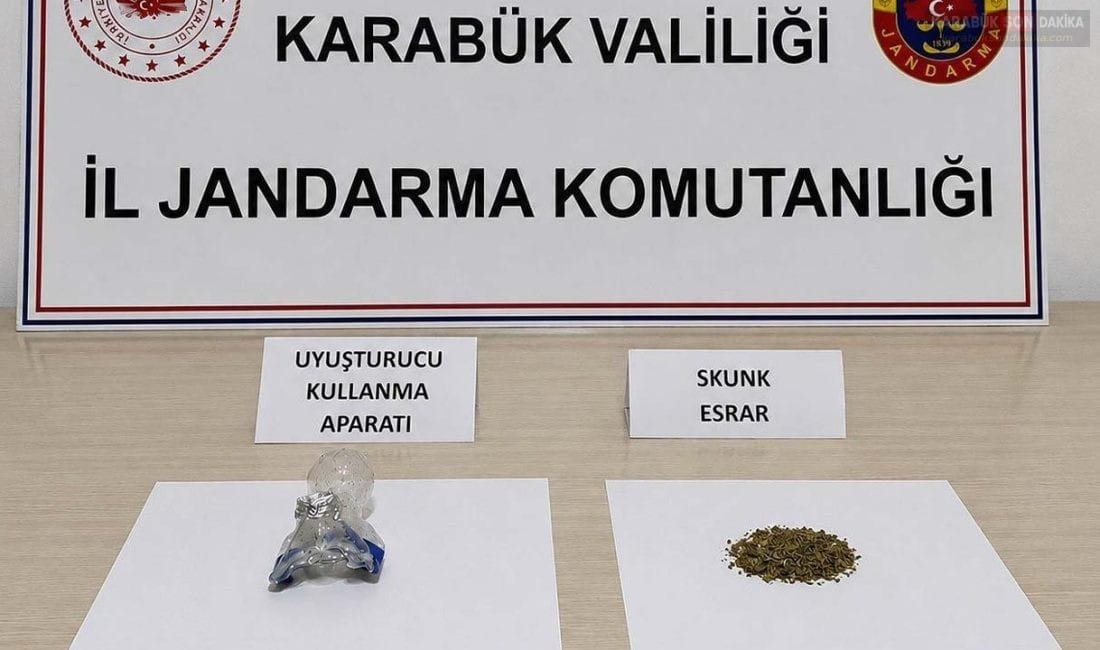 Karabük İl Jandarma Komutanlığı ekipleri tarafından düzenlenen operasyonlarda 7 şüpheli