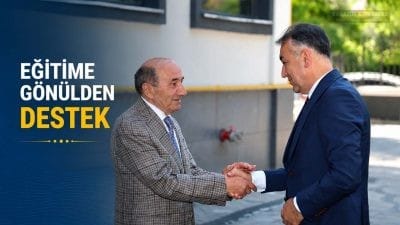 Karabük Valisi Oktay Çağatay, hayırseverler Bayram Demir ve Osman Yeşilyurt