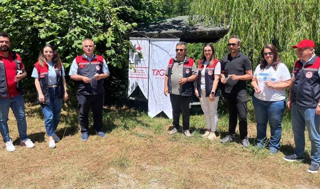 Karabük'te tarım alanlarına zarar veren kahverengi kokarca ile mücadele kapsamında