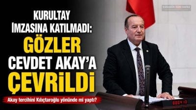 CHP'de olağanüstü kurultay çağrısına imza atmayan milletvekilleri arasında Karabük Milletvekili
