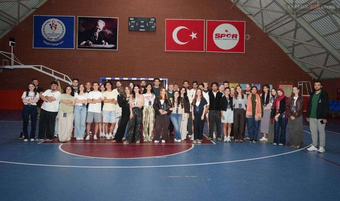 Karabük'ün Ovacık ilçesinde düzenlenen Erasmus+ projesinde 4 ülkeden 50 genç,