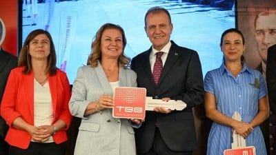 Türkiye Belediyeler Birliği tarafından Safranbolu Belediyesine tam donanımlı vidanjör hibe