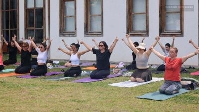 Safranbolu Belediyesi, 21 Haziran Dünya Yoga Günü kapsamında düzenlediği Yoga