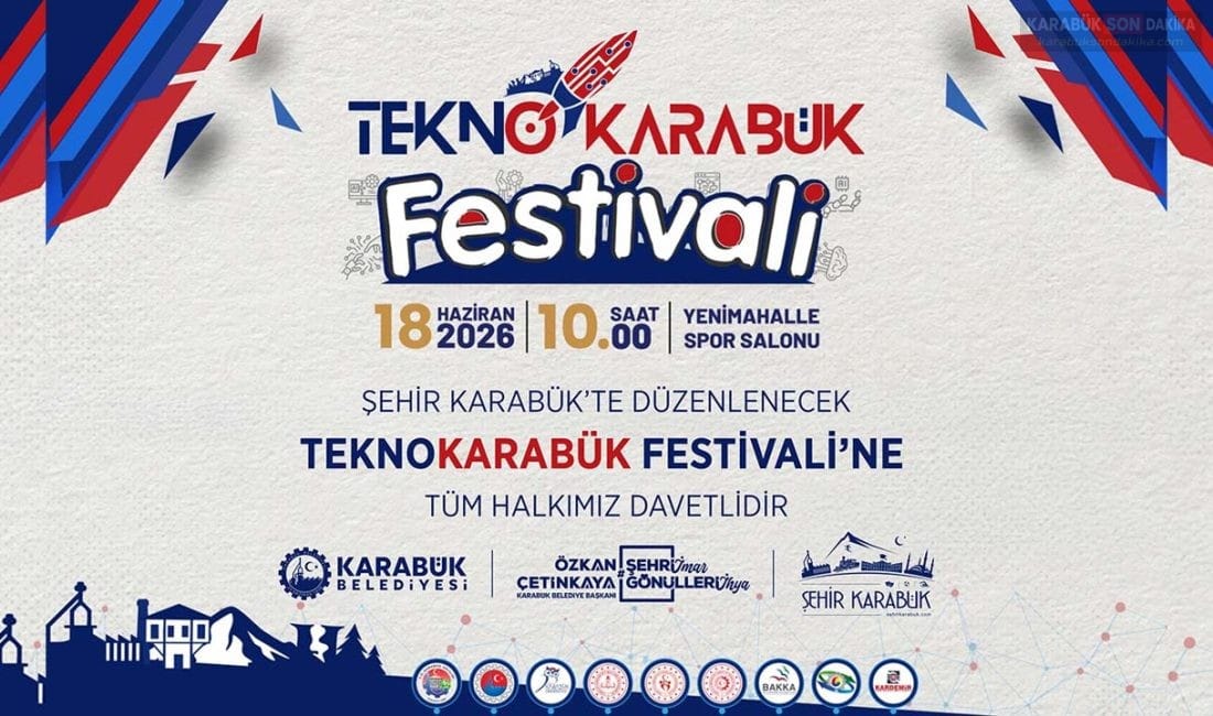 TEKNOKARABÜK’TE 458 ÖĞRENCİ PROJELERİYLE YARIŞACAK Karabük Belediyesi tarafından düzenlenen TEKNOKARABÜK'te 352 takım ve 458 öğrenci