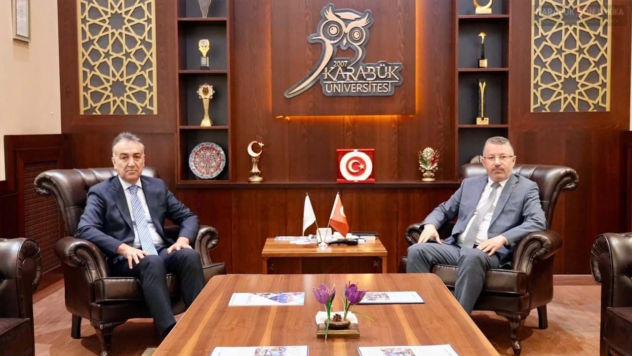VALİ ÇAĞATAY'DAN KARABÜK ÜNİVERSİTESİ'NE ZİYARET