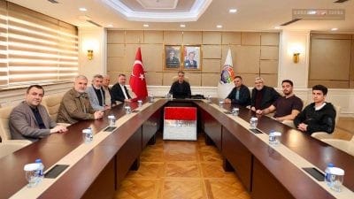 Karabük Valisi Oktay Çağatay, KBÜ Rektörü Prof. Dr. Fatih Kırışık