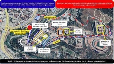 Karabük Valiliği, 20-21 Haziran'da yapılacak YKS öncesi Karabük Üniversitesi kampüsünde