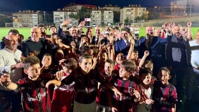 Karabük'te 5000 Evler Spor Kulübü Yaz Spor Okulu açıldı. Açılış