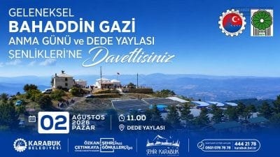 Karabük'te geleneksel hale gelen Bahattin Gazi Anma Günü ve Dede