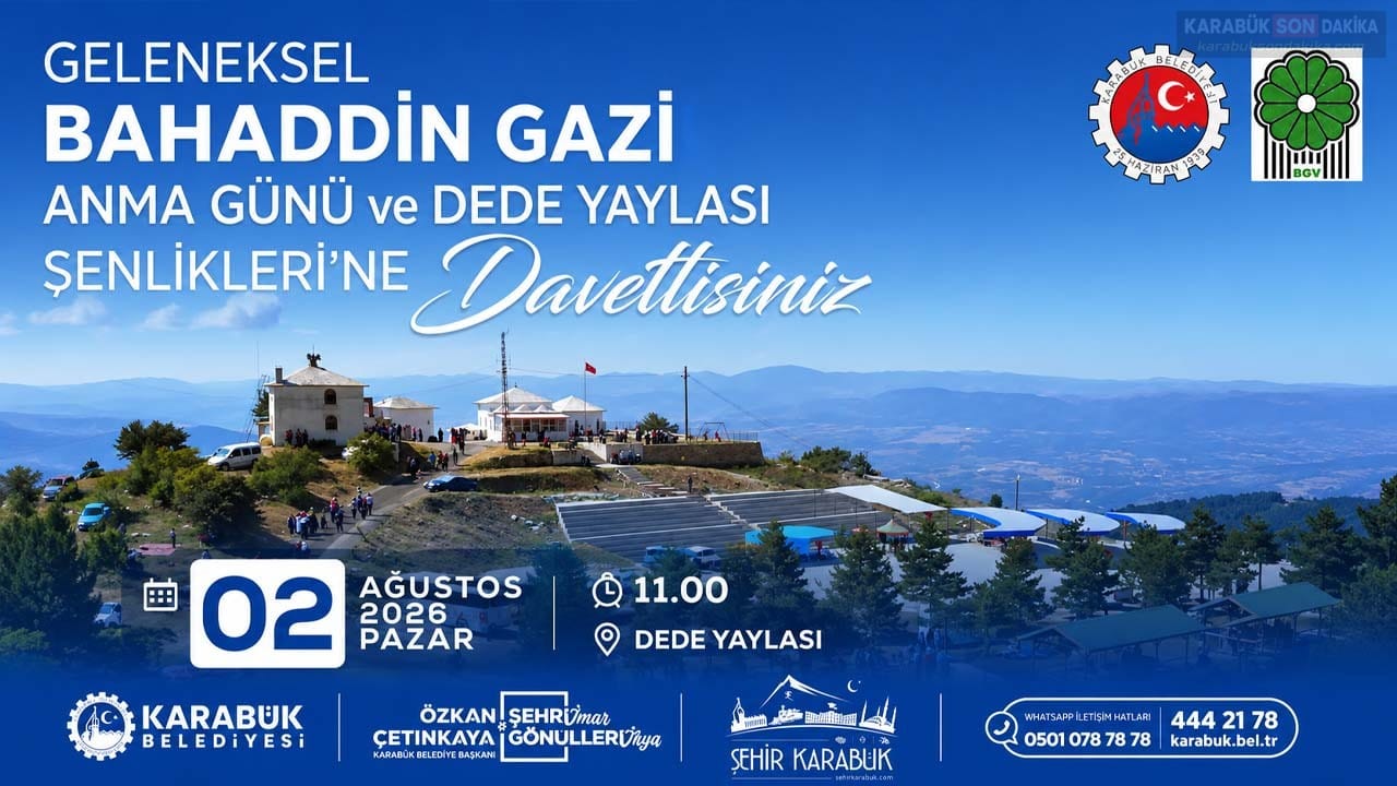 Karabük'te geleneksel hale gelen Bahattin Gazi Anma Günü ve Dede