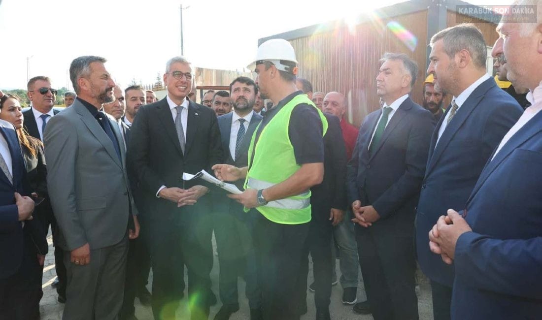 Sağlık Bakanı Prof. Dr. Kemal Memişoğlu, yapımı devam eden Eskipazar