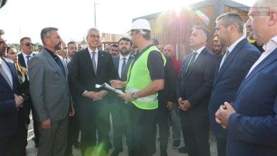 Sağlık Bakanı Prof. Dr. Kemal Memişoğlu, yapımı devam eden Eskipazar