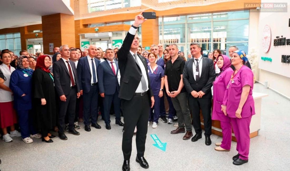 Sağlık Bakanı Prof. Dr. Kemal Memişoğlu, Karabük Eğitim ve Araştırma