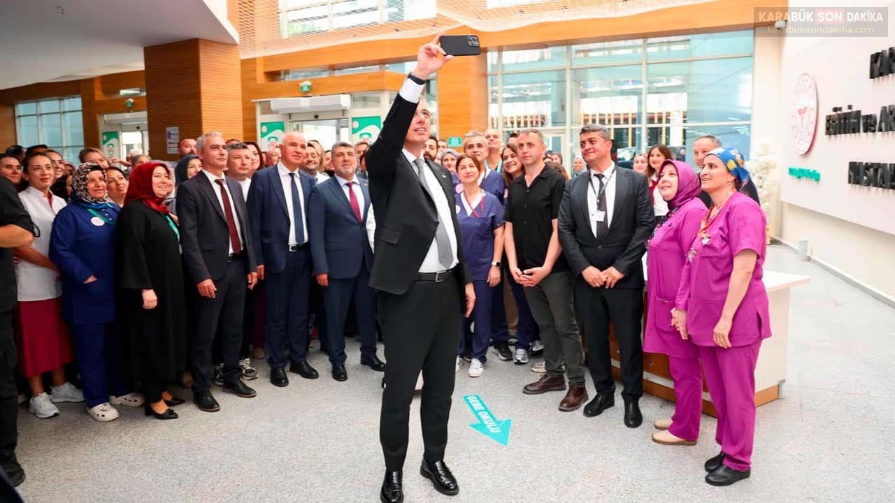 Sağlık Bakanı Prof. Dr. Kemal Memişoğlu, Karabük Eğitim ve Araştırma