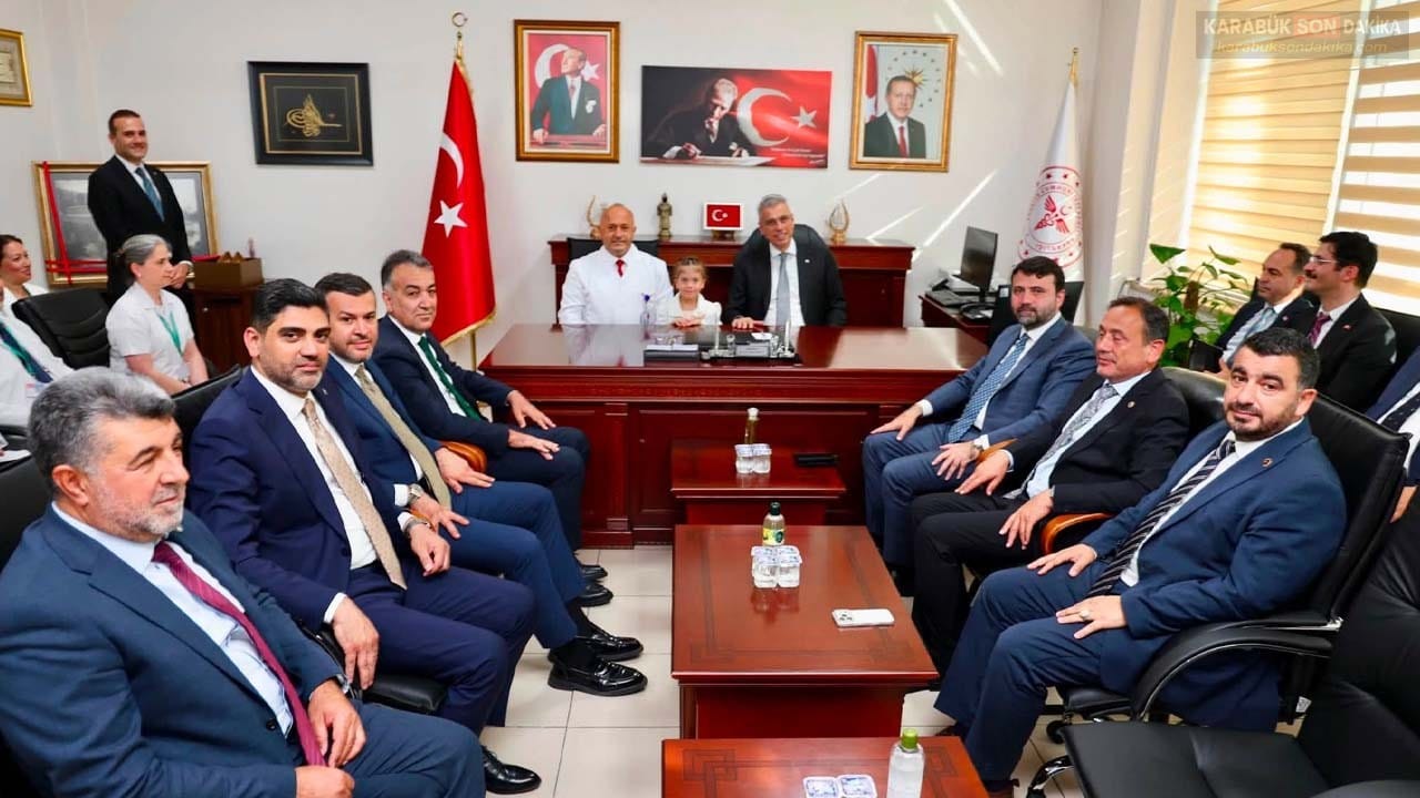 BAKAN MEMİŞOĞLU KARABÜK EĞİTİM VE ARAŞTIRMA HASTANESİ'NDE İNCELEMELERDE BULUNDU