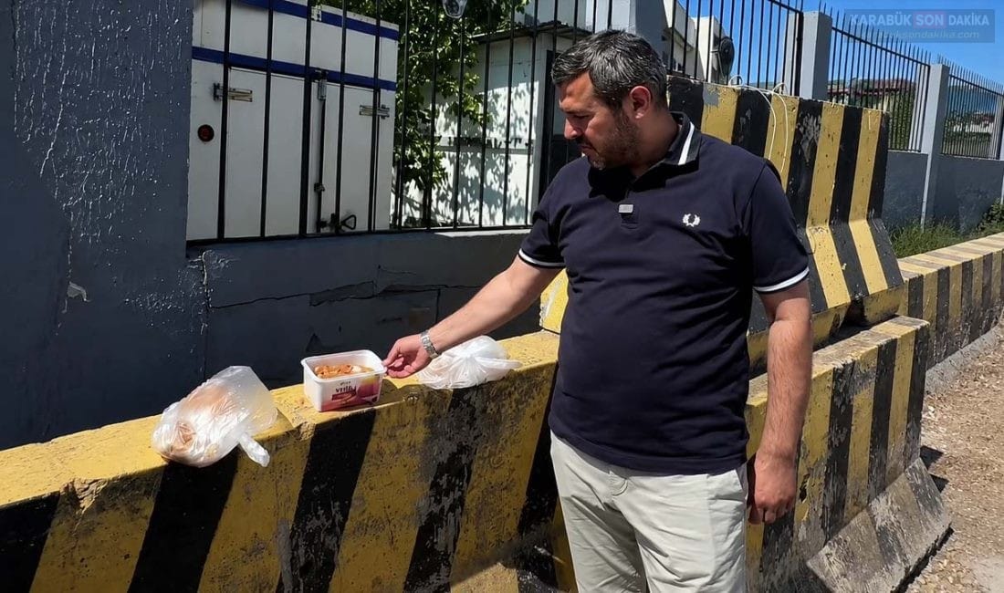 Karabük Belediye Başkanı Özkan Çetinkaya, parklara bırakılan yemek artıkları ve