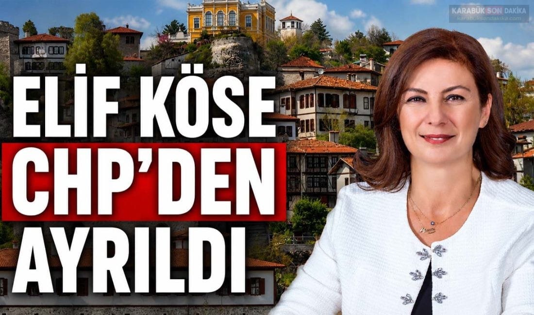 Safranbolu Belediye Başkanı Mimar Elif Köse, CHP kurultayına ilişkin mutlak