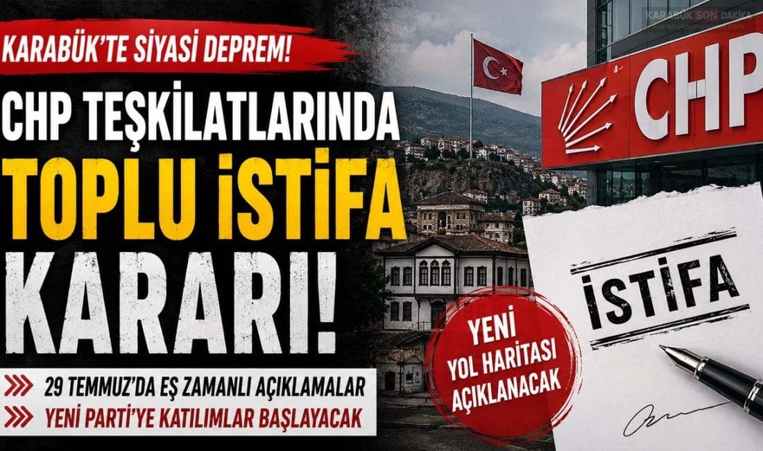 Cumhuriyet Halk Partisi (CHP) Karabük İl ve ilçe teşkilatlarının 29