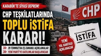 Cumhuriyet Halk Partisi (CHP) Karabük İl ve ilçe teşkilatlarının 29