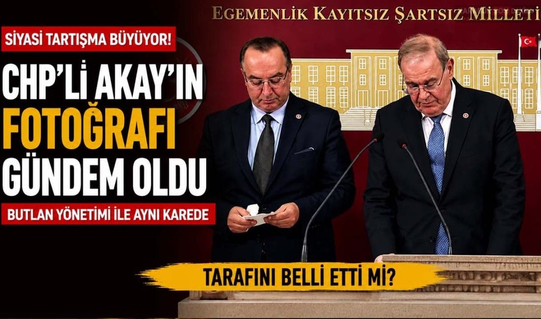 CHP’Lİ AKAY’IN FOTOĞRAFI SİYASİ TARTIŞMA YARATTI CHP Karabük Milletvekili Cevdet Akay'ın Faik Öztırak ile birlikte verdiği