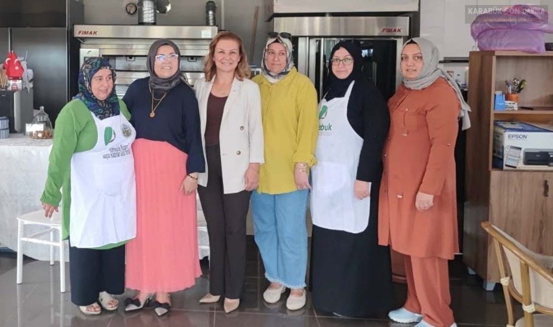 Safranbolu Belediye Başkanı Elif Köse, Kabuk Kadın Kooperatifi'ni ziyaret ederek