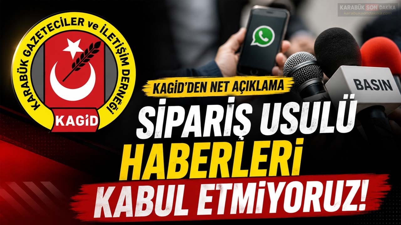 KAGİD, WhatsApp basın gruplarından gönderilen metinlerin sorgusuz sualsiz yayınlanması beklentisine