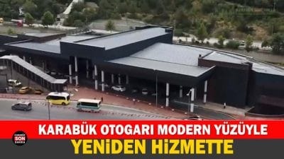 Karabük Belediyesi tarafından baştan sona yenilenen Karabük Şehirlerarası Otobüs Terminali,