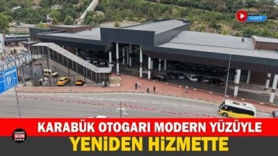 Karabük Belediyesi tarafından baştan sona yenilenen Karabük Şehirlerarası Otobüs Terminali,