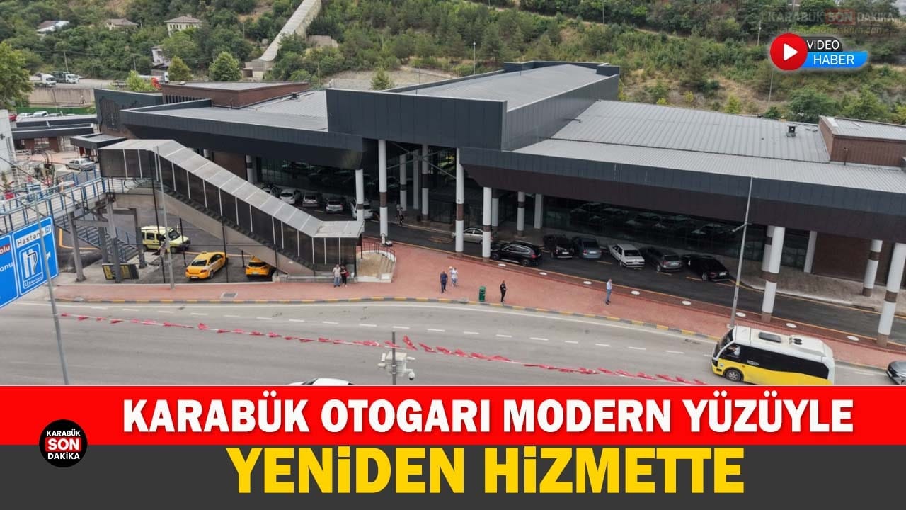Karabük Belediyesi tarafından baştan sona yenilenen Karabük Şehirlerarası Otobüs Terminali,